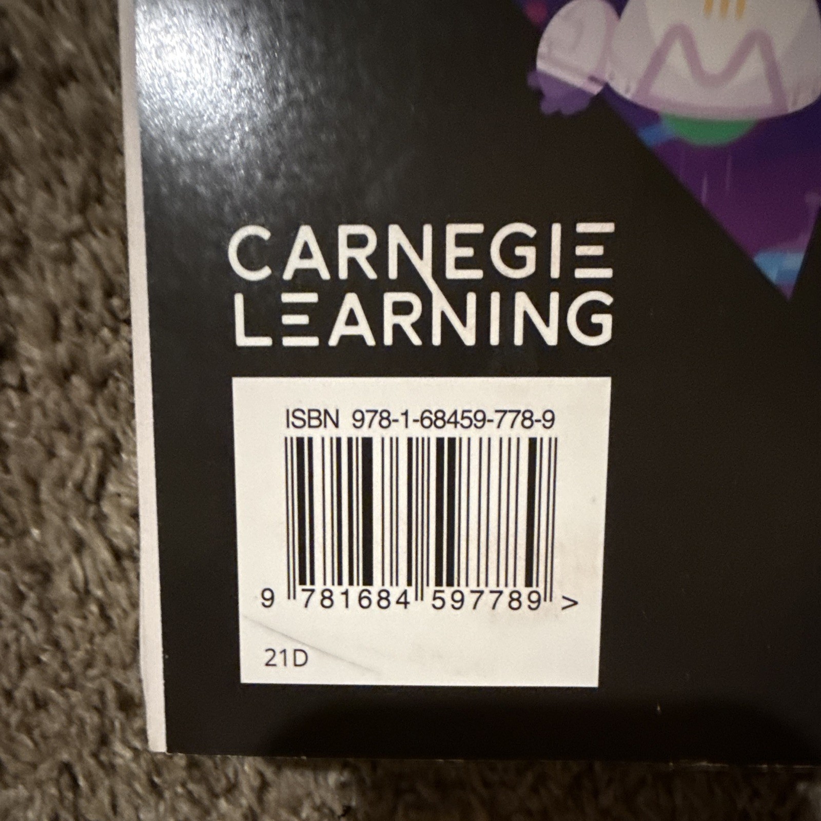 Carnegie Learning Integrated Math MATHbook Vol. 1 & 2 High School Math 3