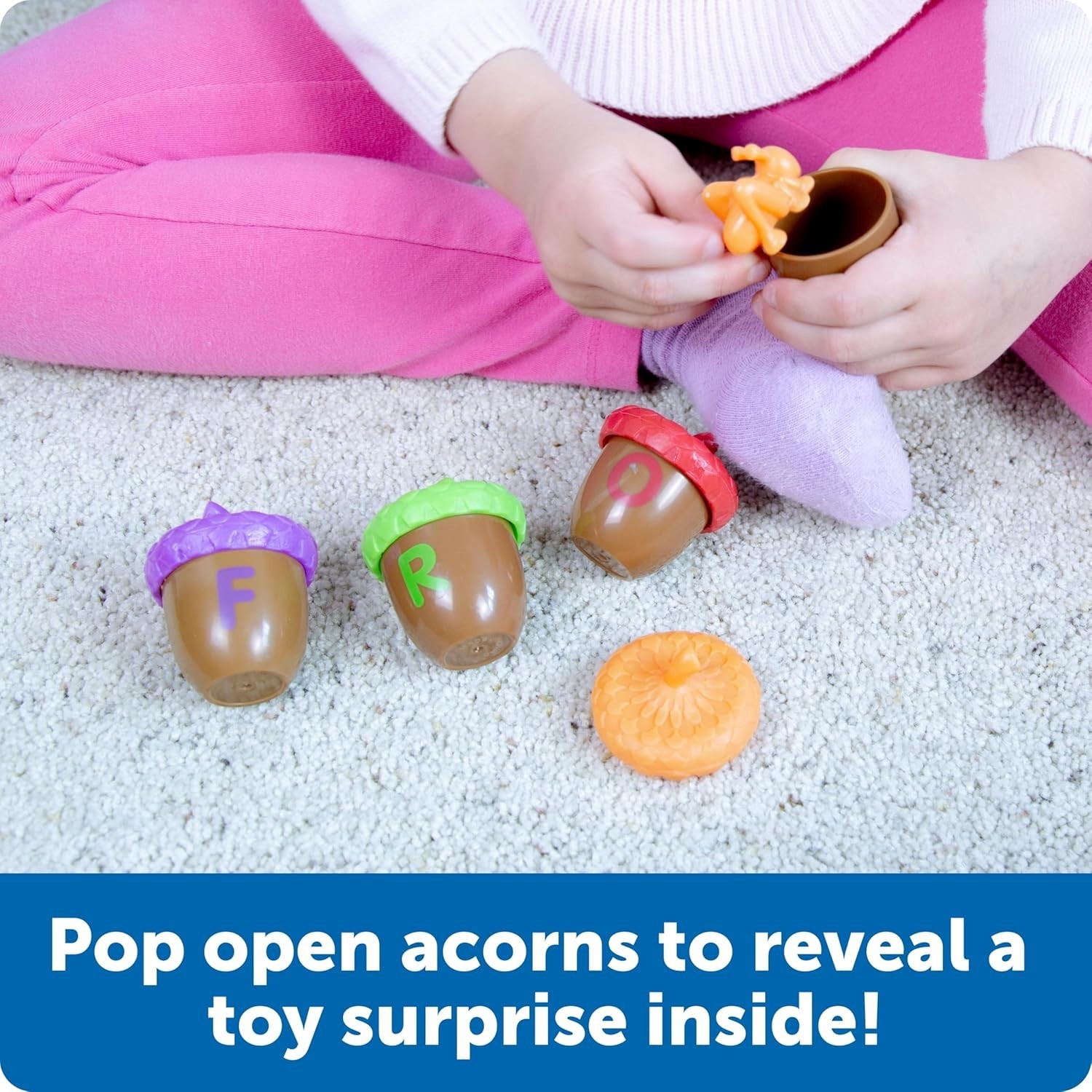 Alphabet Acorns Activity Set – Early Literacy Learning Game