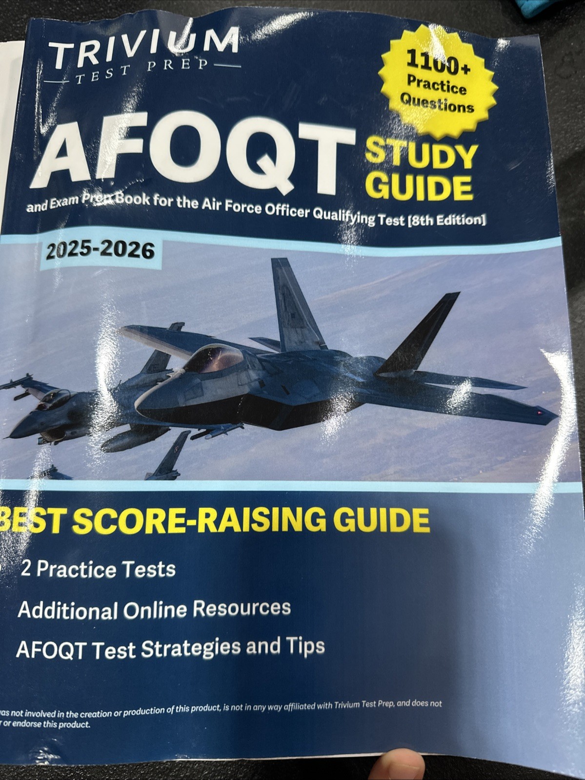 Trivium Test Prep AFOQT Study Guide Exam Prep Book Air Force Officer 2025-2026