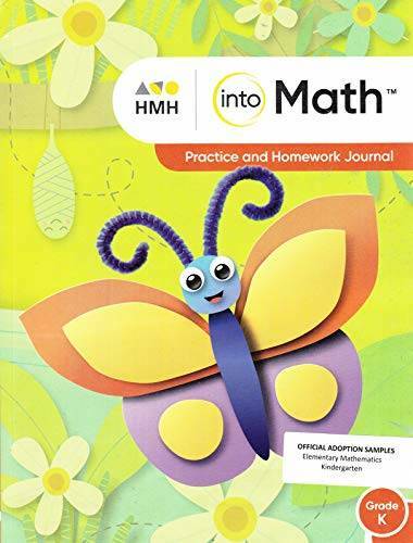 hmh: into Math Practice and Homework Journal Grade K – Paperback – GOOD