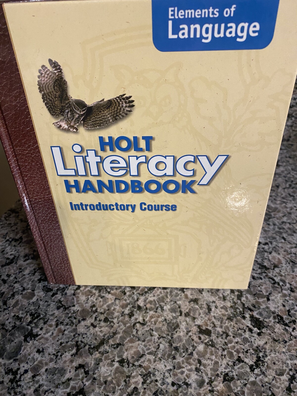 Literature Handbook Elements of Language Introductory Course