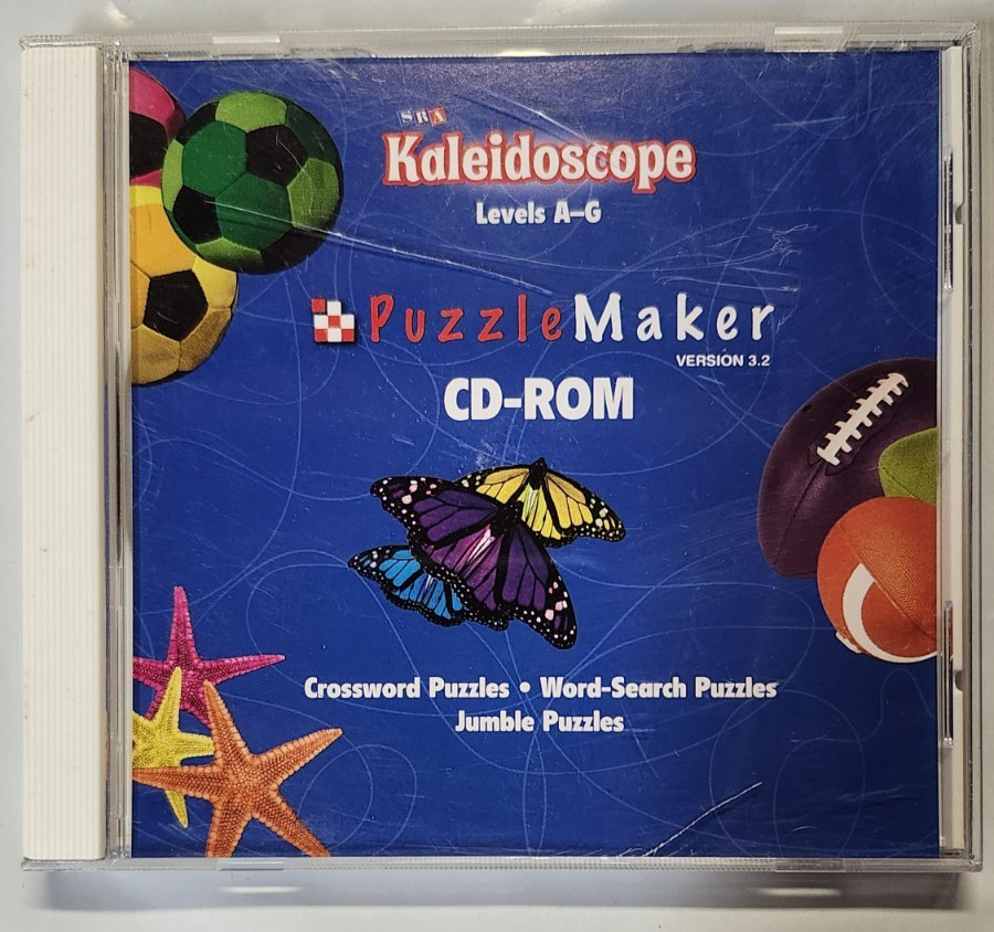 SRA Reading Laboratory 2A Program Management CD-ROM + 3 Kaleidoscope CD/CD-ROM