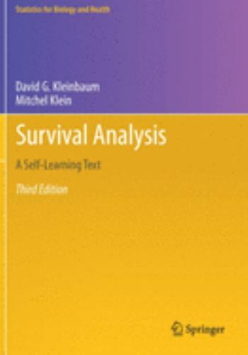 Survival Analysis: A Self-Learning Text, Third Edition (Statistics for Biology