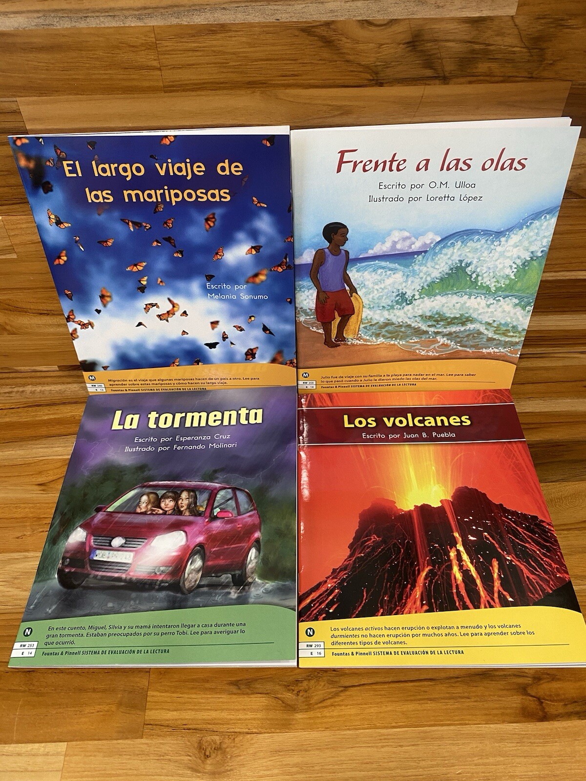 FOUNTAS & PINNELL Spanish Leveled Readers Grades K-2 Levels A-N Benchmark Assess