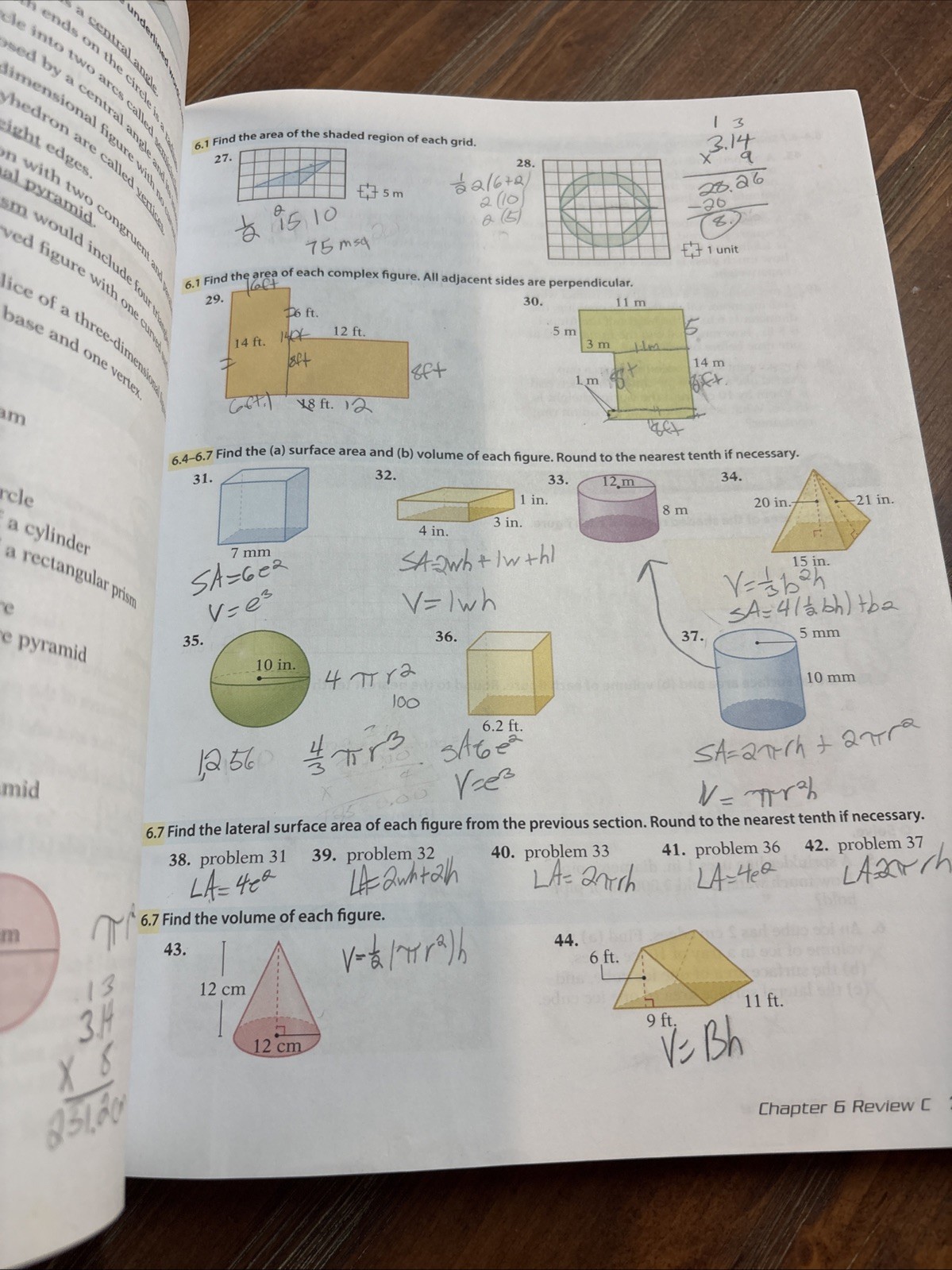 Abeka Pre-Algebra Work Text, Solution Key + Quiz/Test Key -Written In