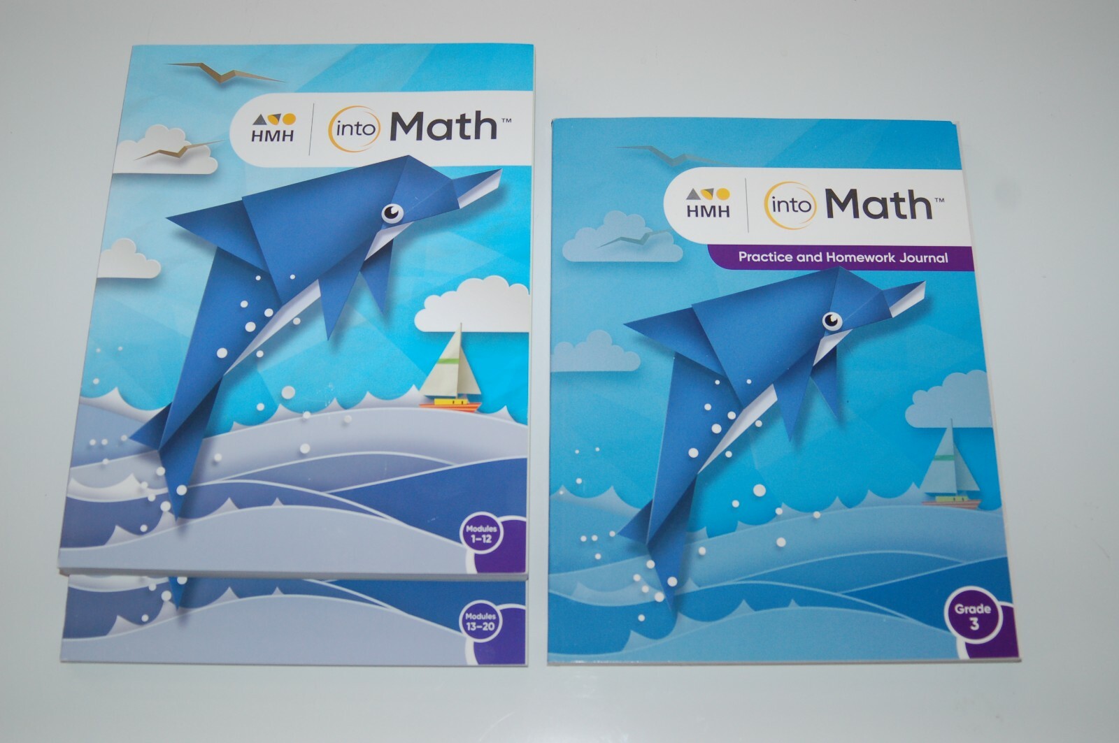 New!! – HMH into Math – Full Set Grade 3 Student Modules 1-20 & Practice Journal