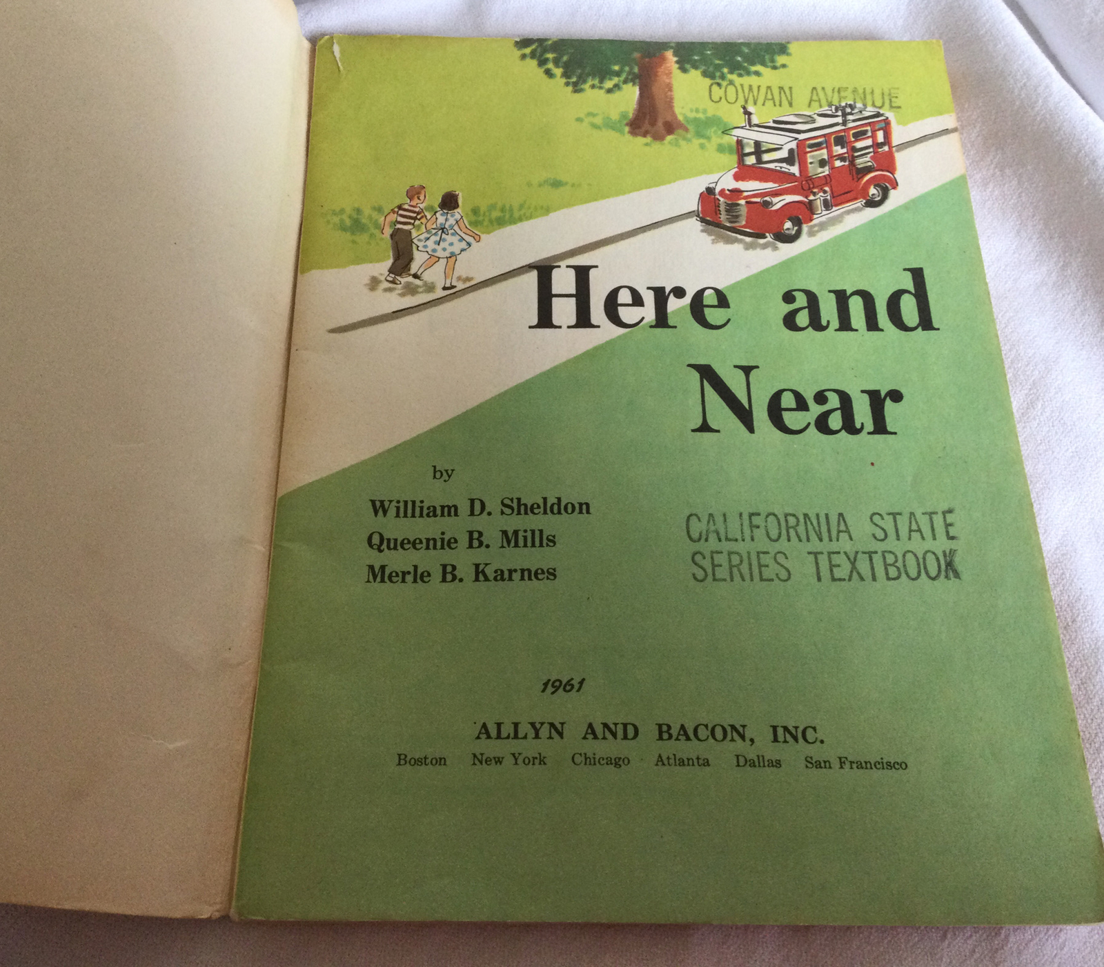 Here and Near: The Sheldon Basic Reading Series 1961 Paperback (1957 Edition)