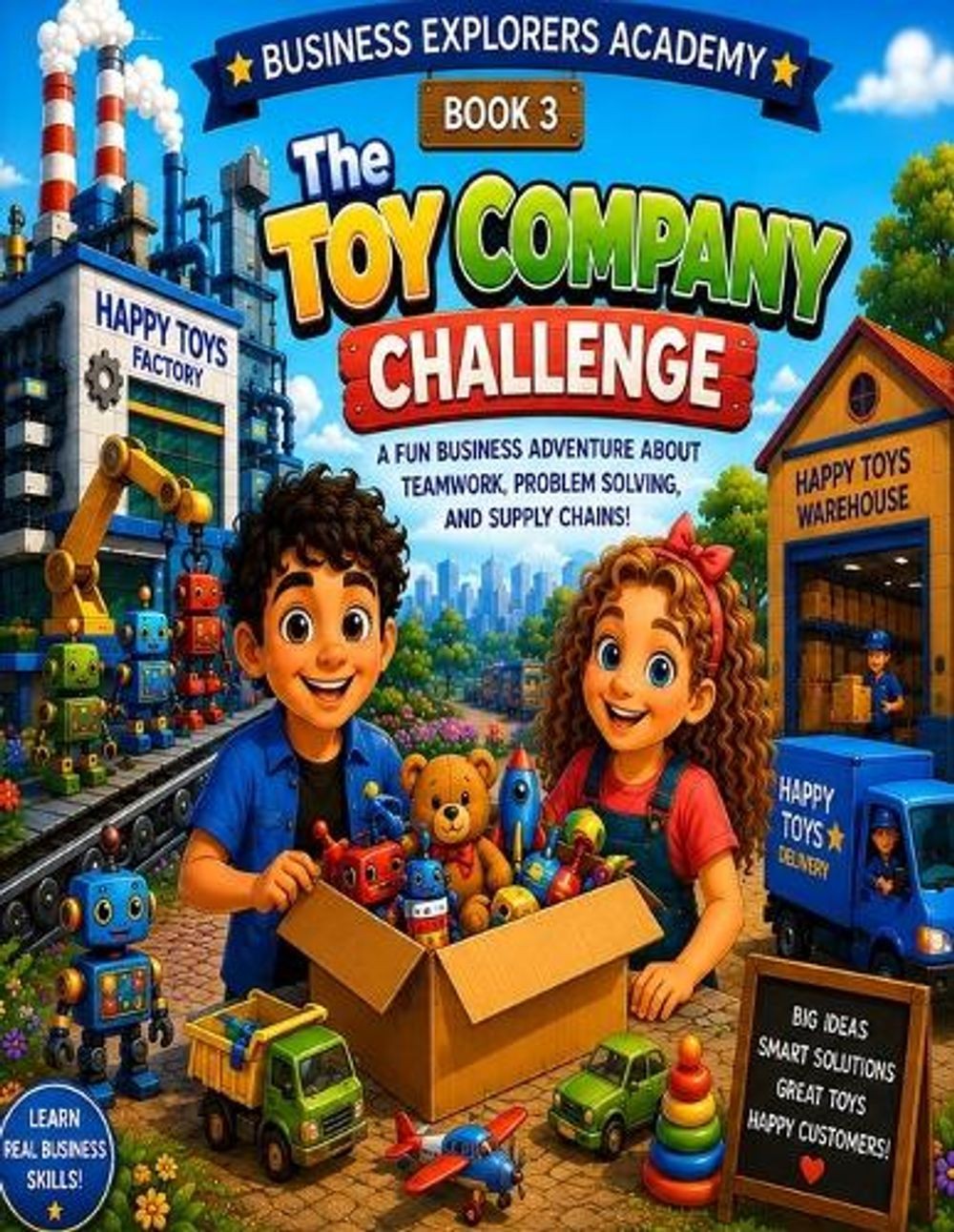 The Toy Company Challenge: A Fun Adventure About Supply Chains, Inventory, Plann