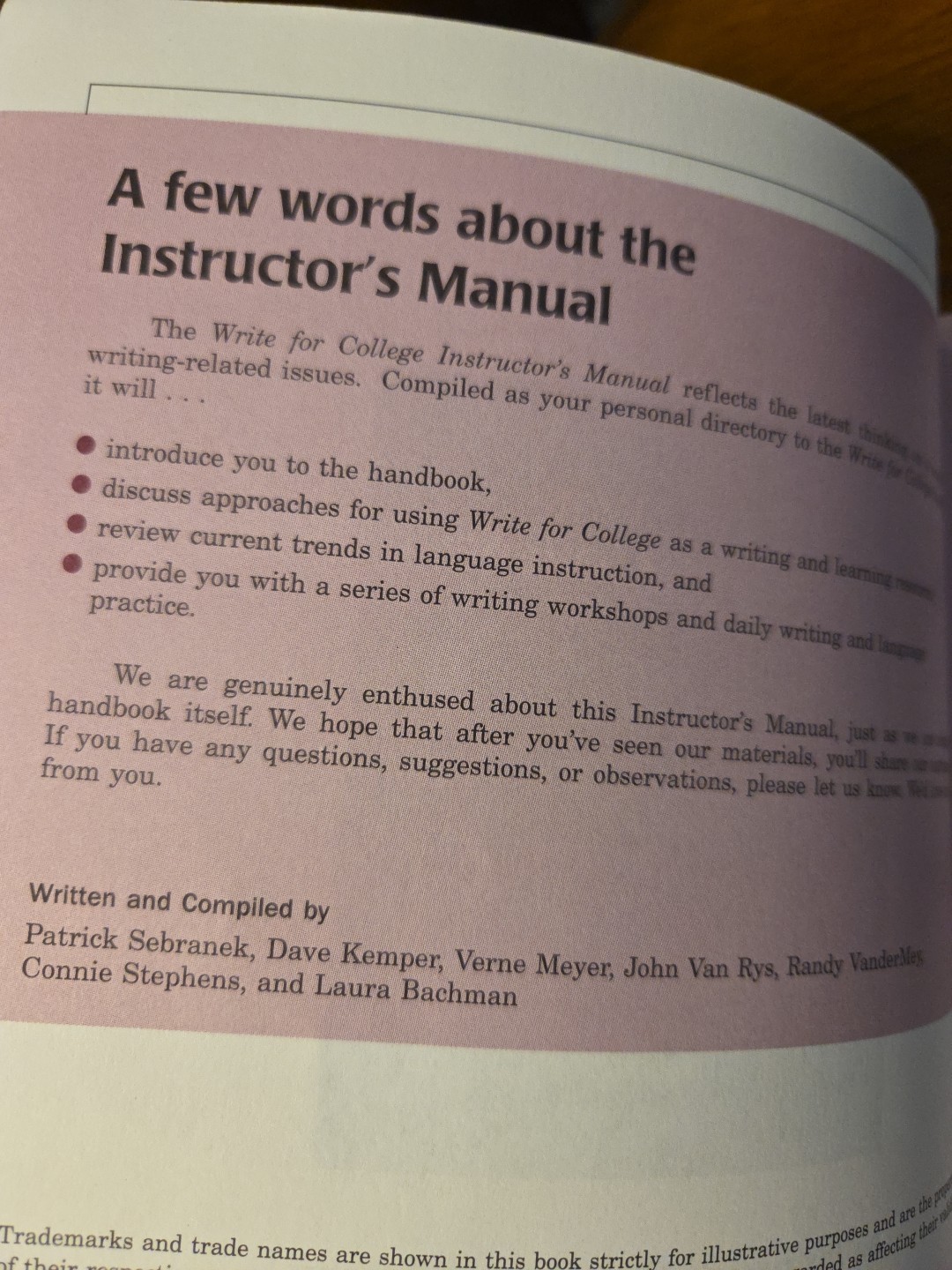 Great Source Write College Ser.: Great Source Write College : Teacher’s Guide…