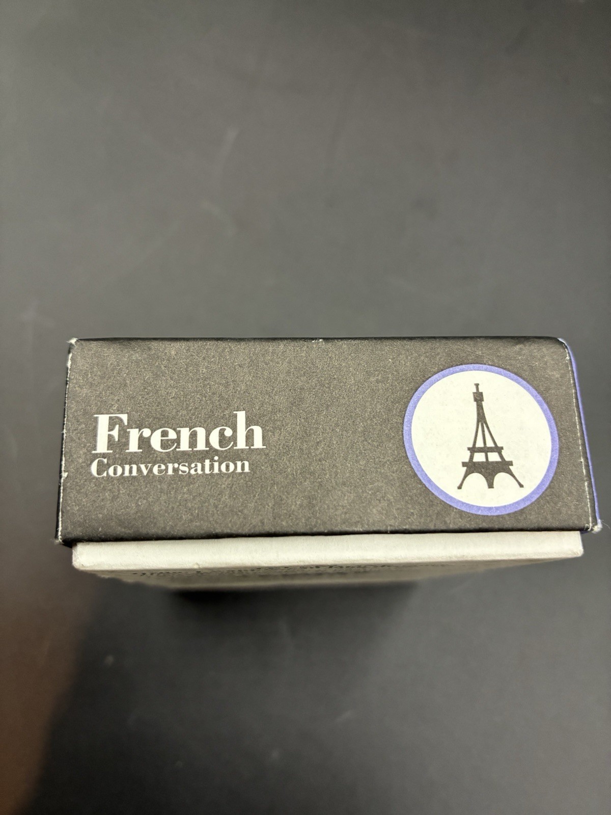 French Compact Conversation Facts Study Cards Visual Education Barely Used