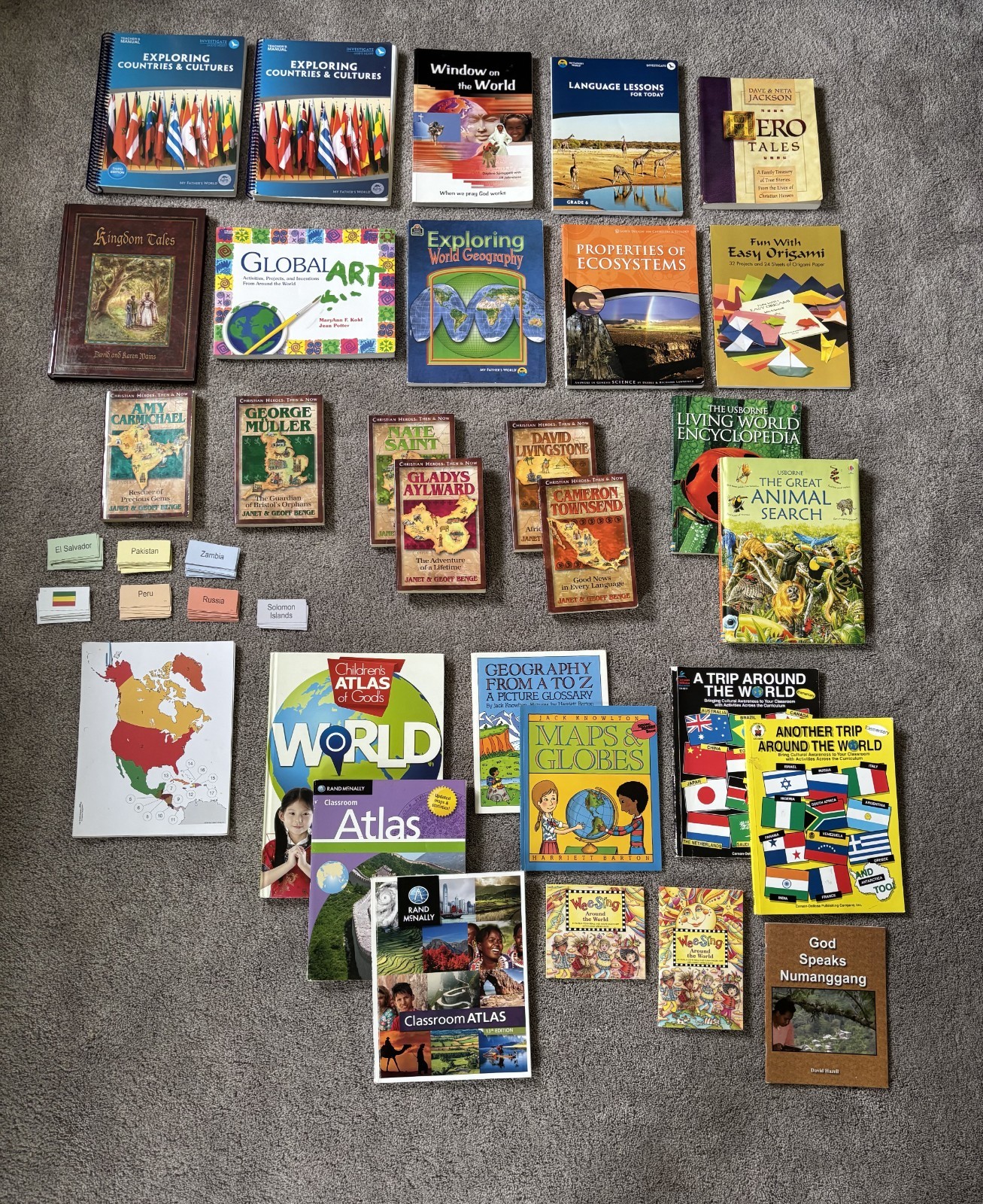 My Father’s World Exploring Countries & Cultures Curriculum 2nd Ed Grades 4-8