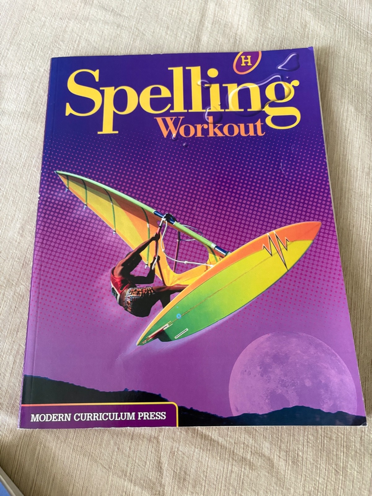 Modern Curriculum Press Spelling Workout Level H student workbook new