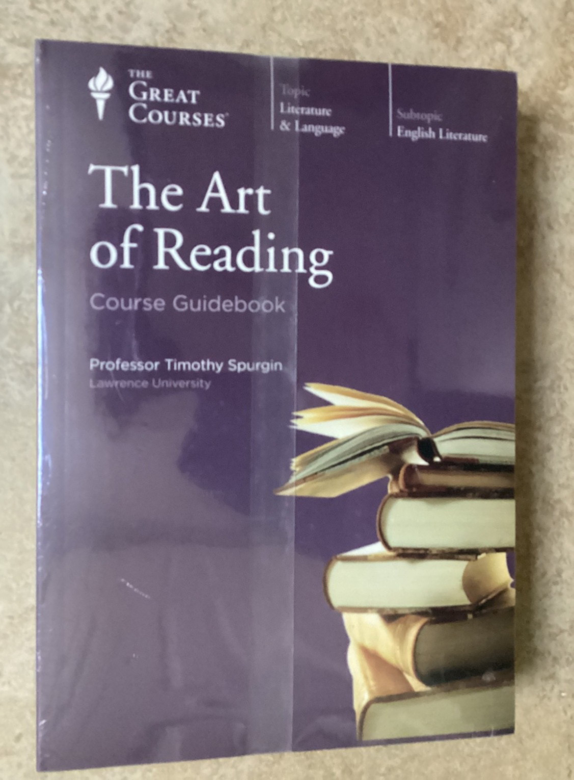 New! Sealed! The Great Courses , The Art Of Reading , 6 CDs & Guidebook