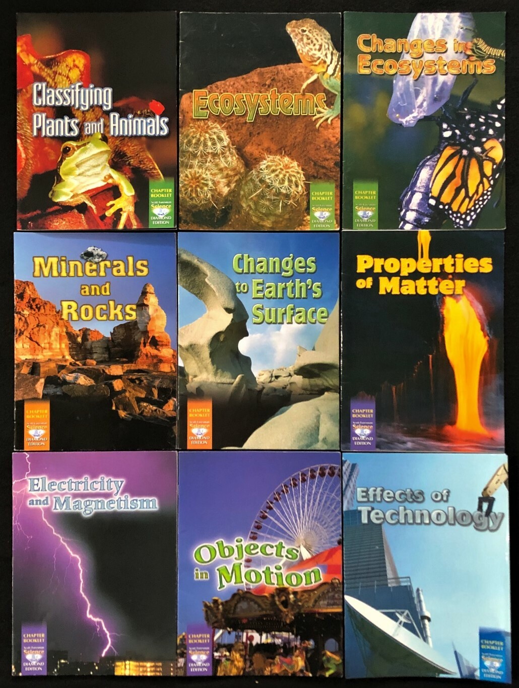 4th Grade SCIENCE CURRICULUM READERS – LARGE Chapter Booklets (2008, Pearson)