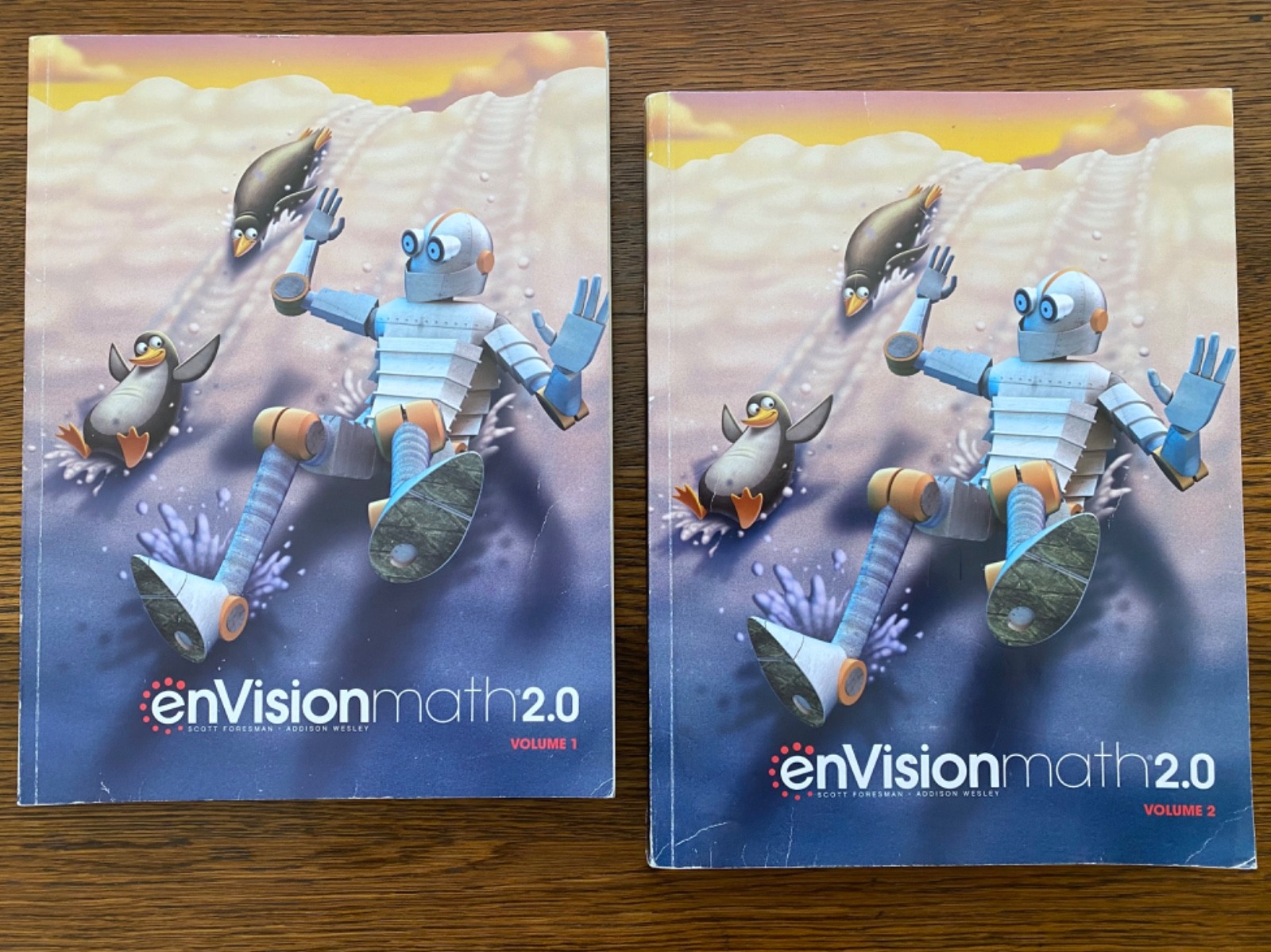 THIRD GRADE 3: Pearson enVision MATH Practice Workbook_Vol 1 & 2 Set_Homeschool