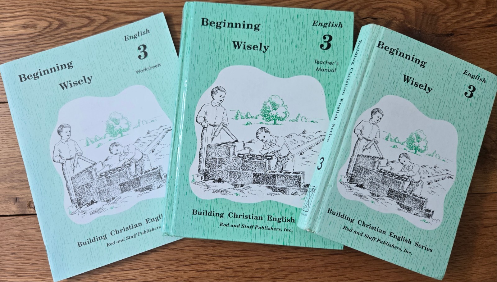 Rod and Staff Grade 3 Student Text, Teacher Guide, Worksheets