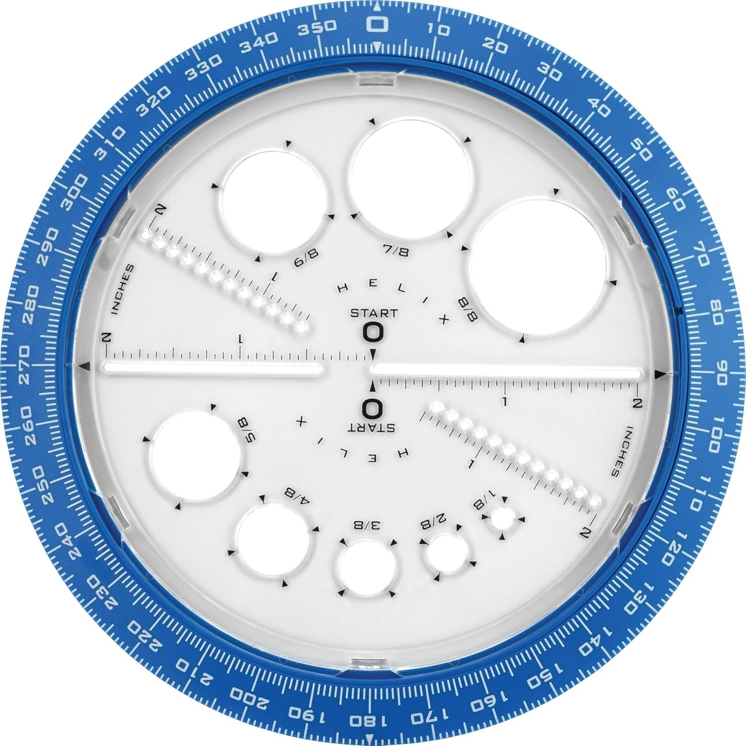 Versatile 6 Inch Geometry Protractor and Circle Maker – Ideal School Supply