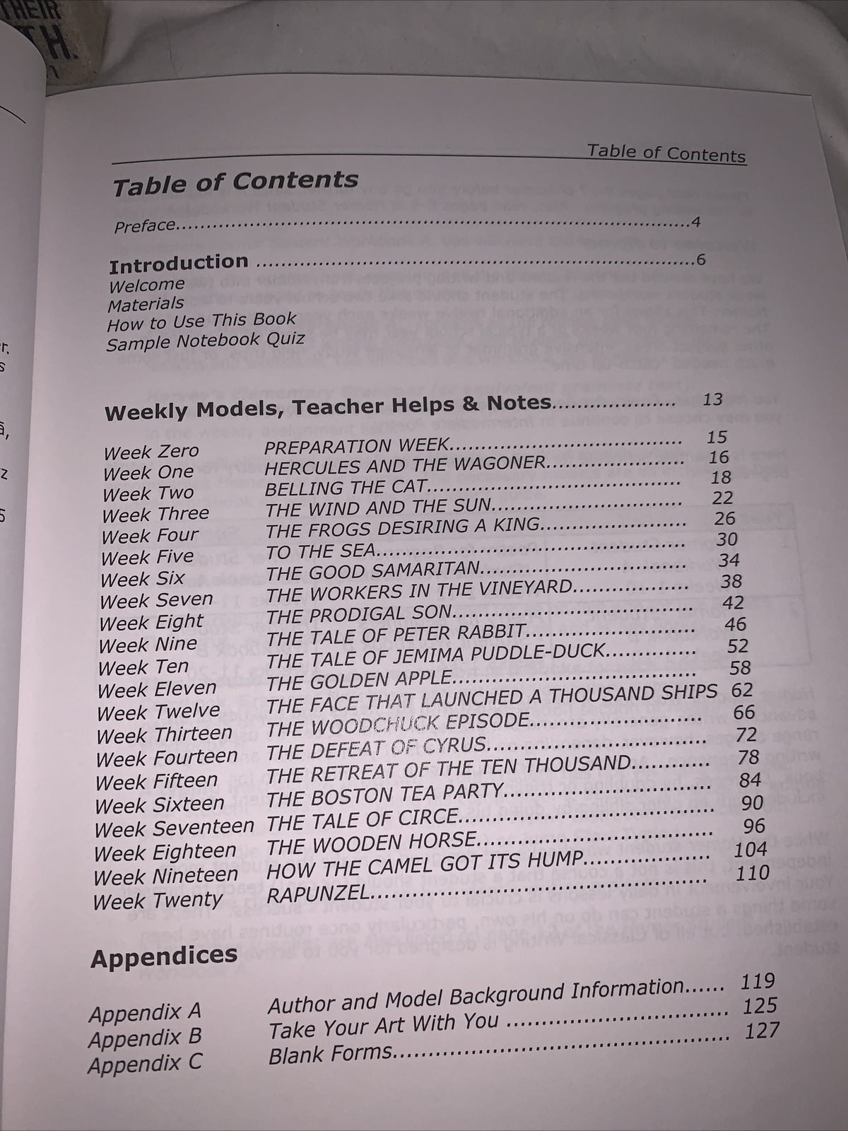CLASSICAL WRITING HOMER INSTRUCTORGUIDE FOR STUDENTS Workbook Book A Home School