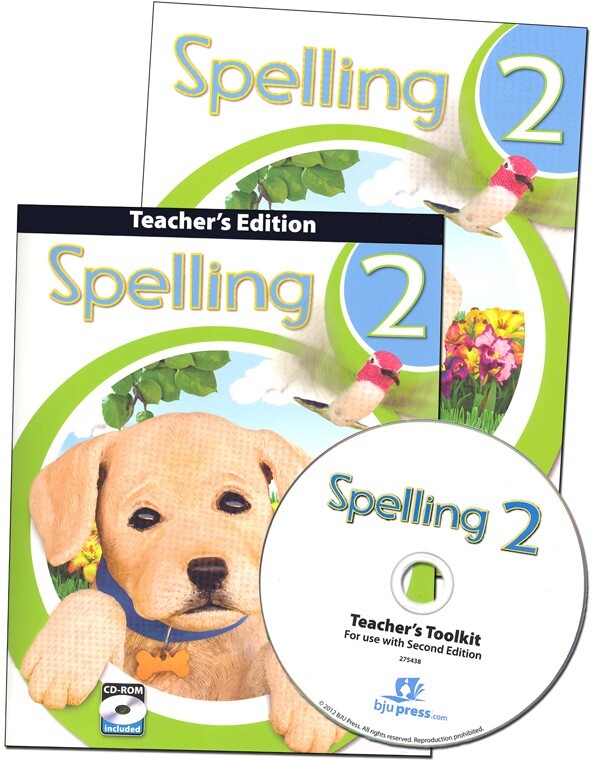 BJU Bob Jones 2nd grade SPELLING 2 SET Student WorkText Teacher’s Edition SAVE!