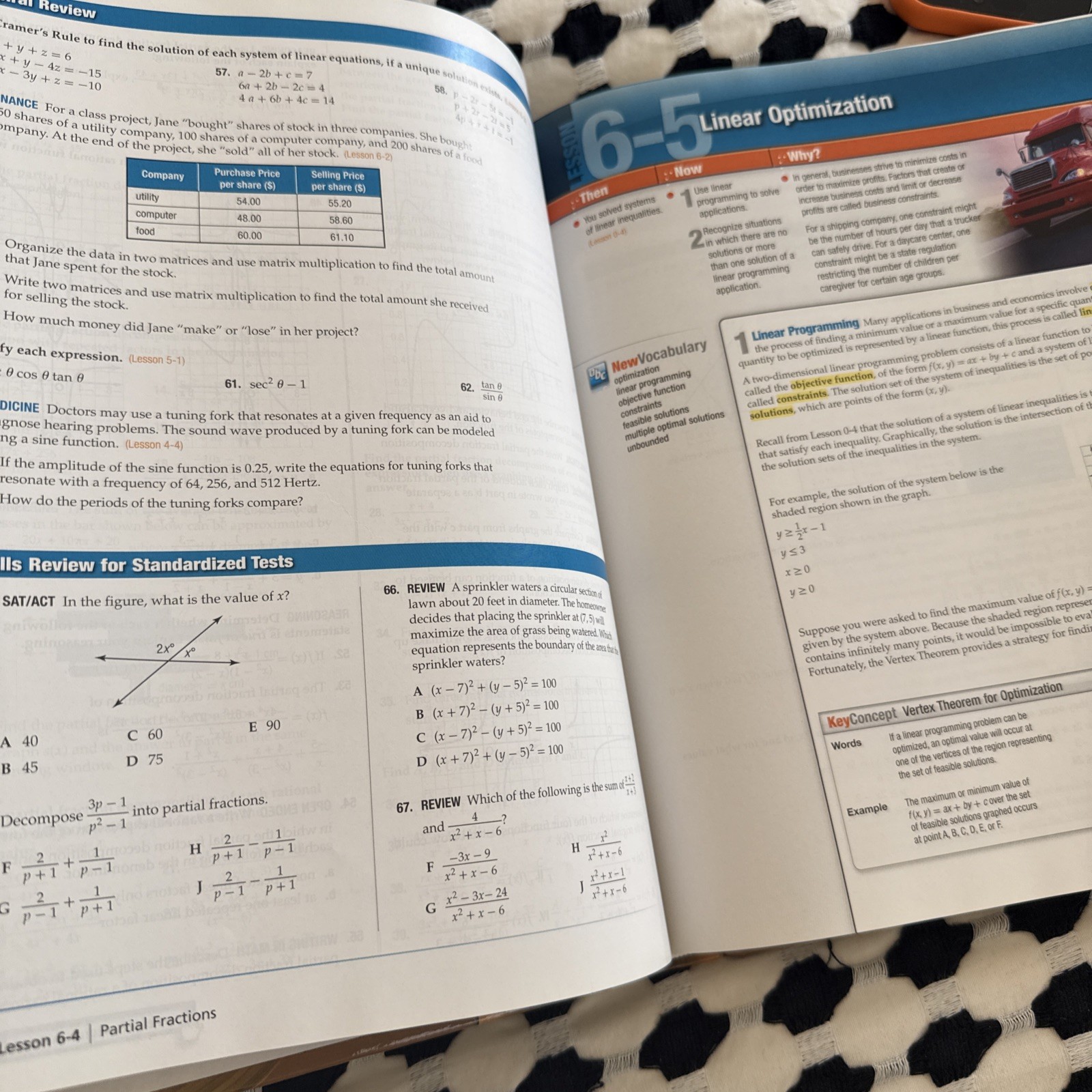 Glencoe Precalculus Student Edition Advanced Math Concepts, McGraw Hill