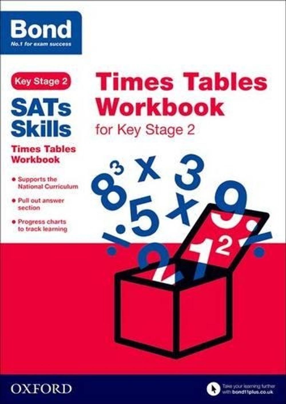 Bond SATs Skills: Times Tables Workbook for Key Stage 2 by Sarah Lindsay (Englis