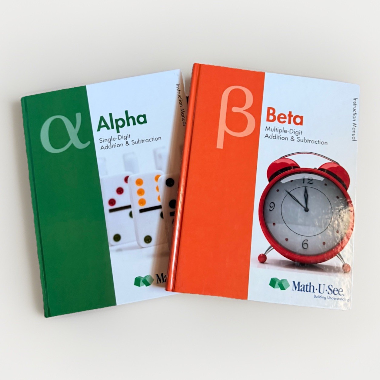 Math U See Alpha AND Beta Instruction Manual Handbook, Demme Learning Teacher