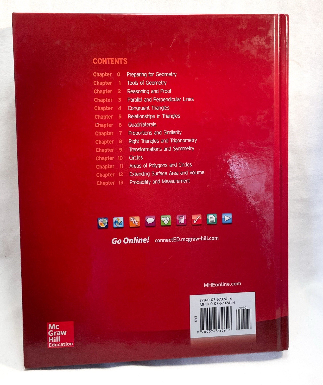Geometry Student Edition CCSS (MERRILL) by McGraw-Hill Education, Homeschool