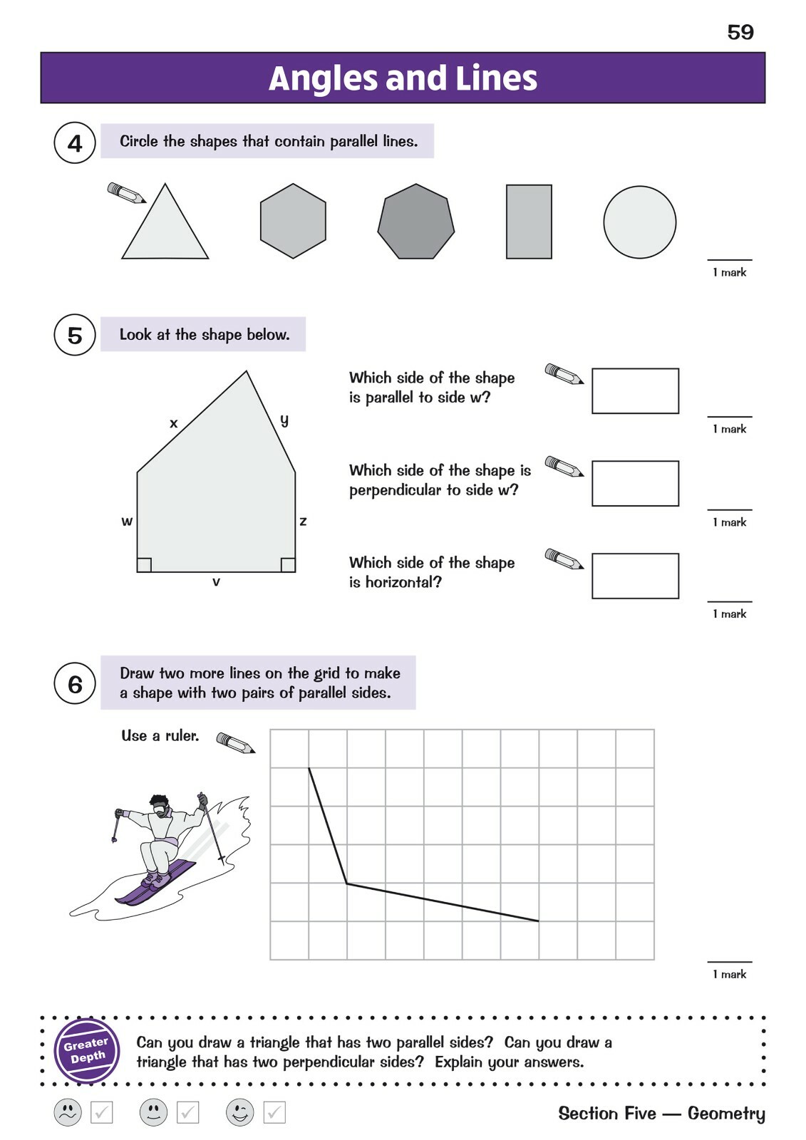 KS2 Year 3 Maths Targeted Question Workbook with Answer Ages 7-8 CGP