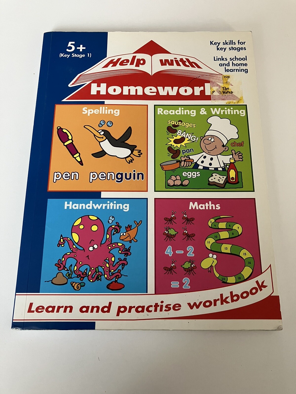 Help With Homework Key Stage 1 – Homework Book Spelling Reading Writing Maths