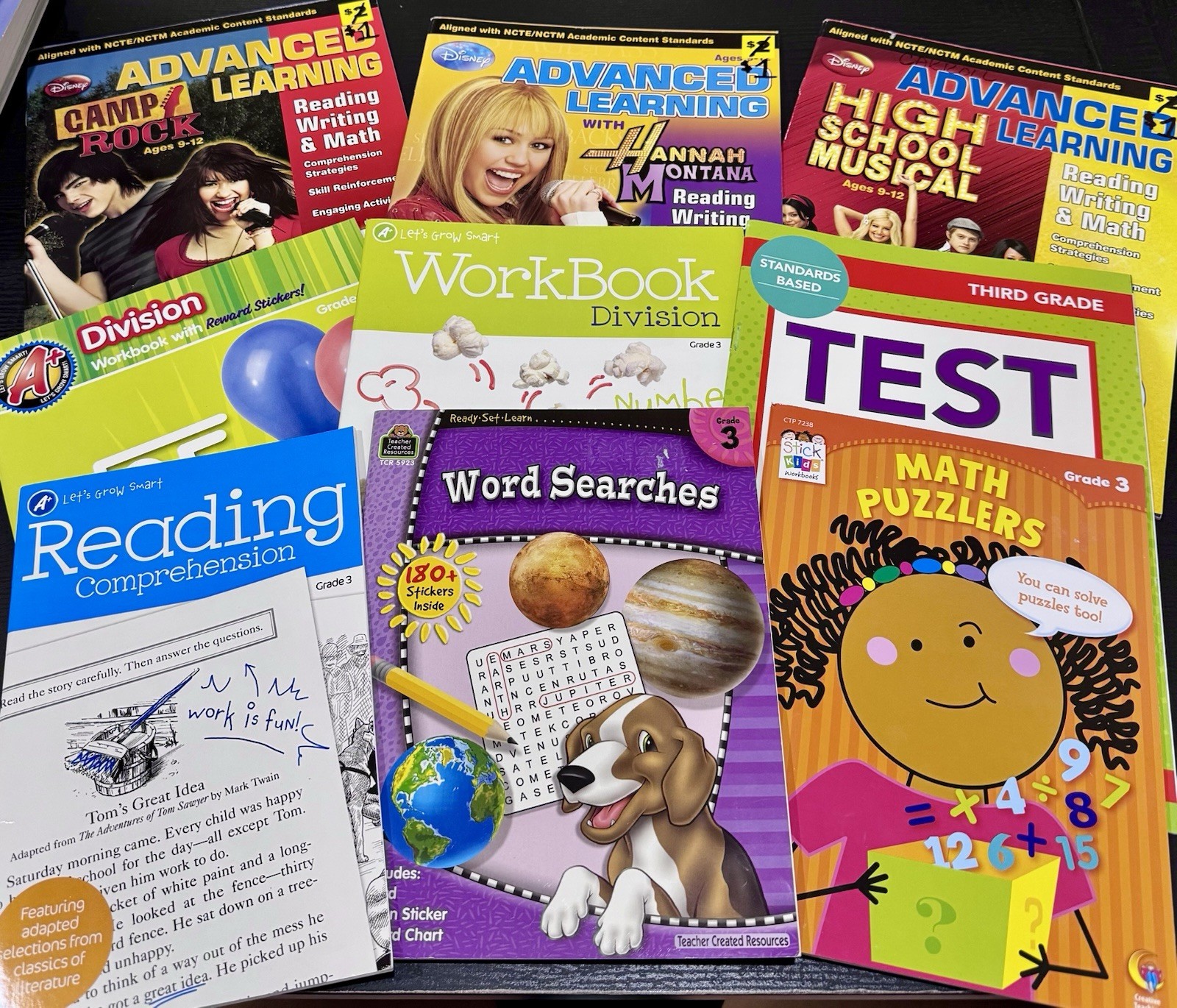3rd Grade Workbooks (Lot)