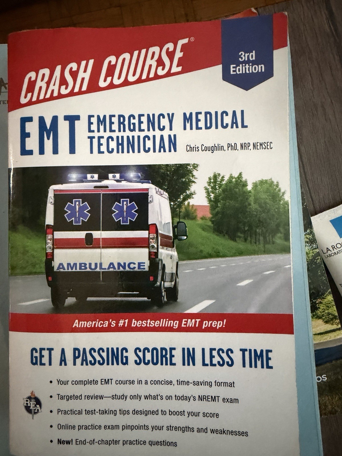 EMT Emergency Medical Technician Crash Course 3rd Ed Study Guide Paperback 2015
