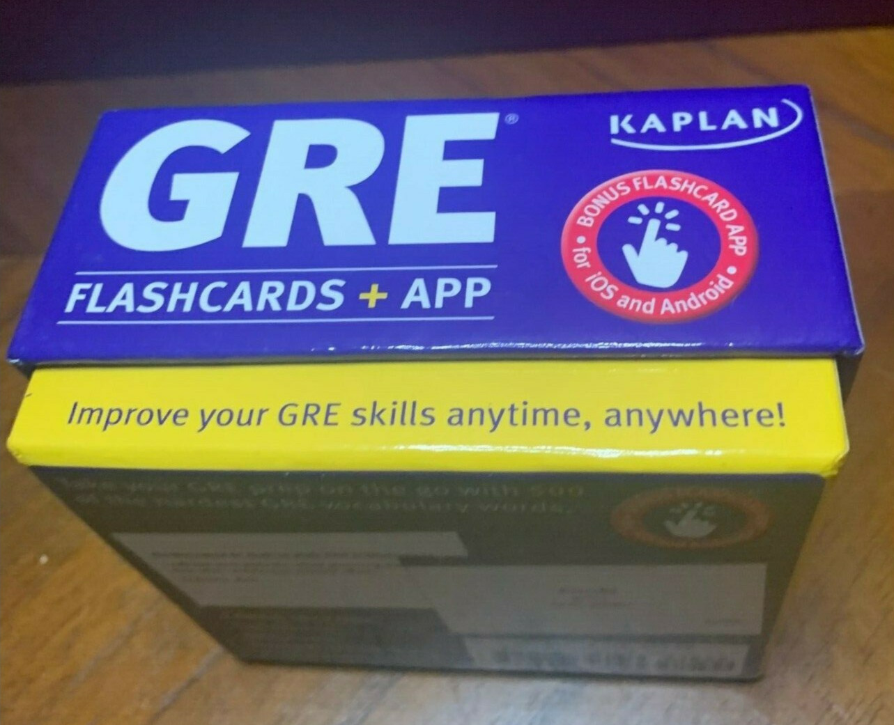 KAPLAN GRE FLASHCARDS +APP FOURTH EDITION 500 VOCABULARY WORDS