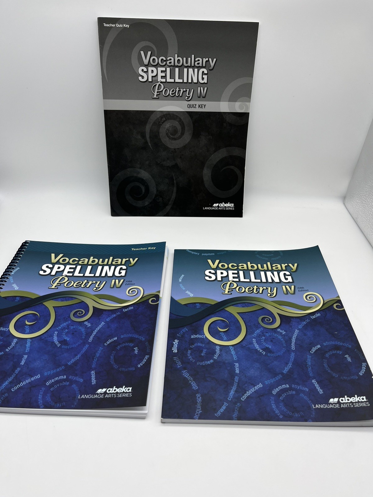 Abeka Grammar & Composition w. Workbook, Spelling Poetry IV w. Keys, 10th GR