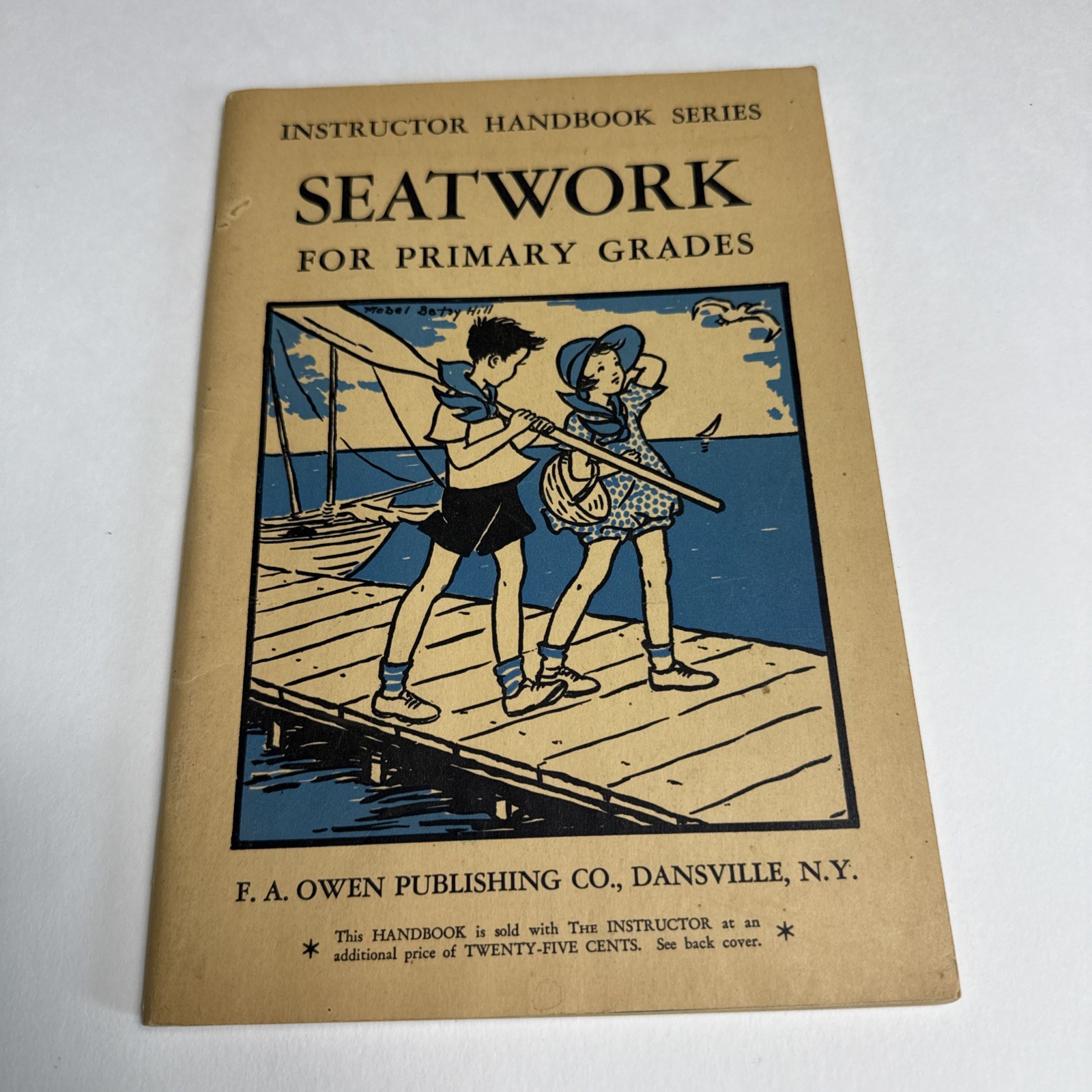 SEATWORK FOR PRIMARY GRADES Paperback Instructor Handbook Series 1935
