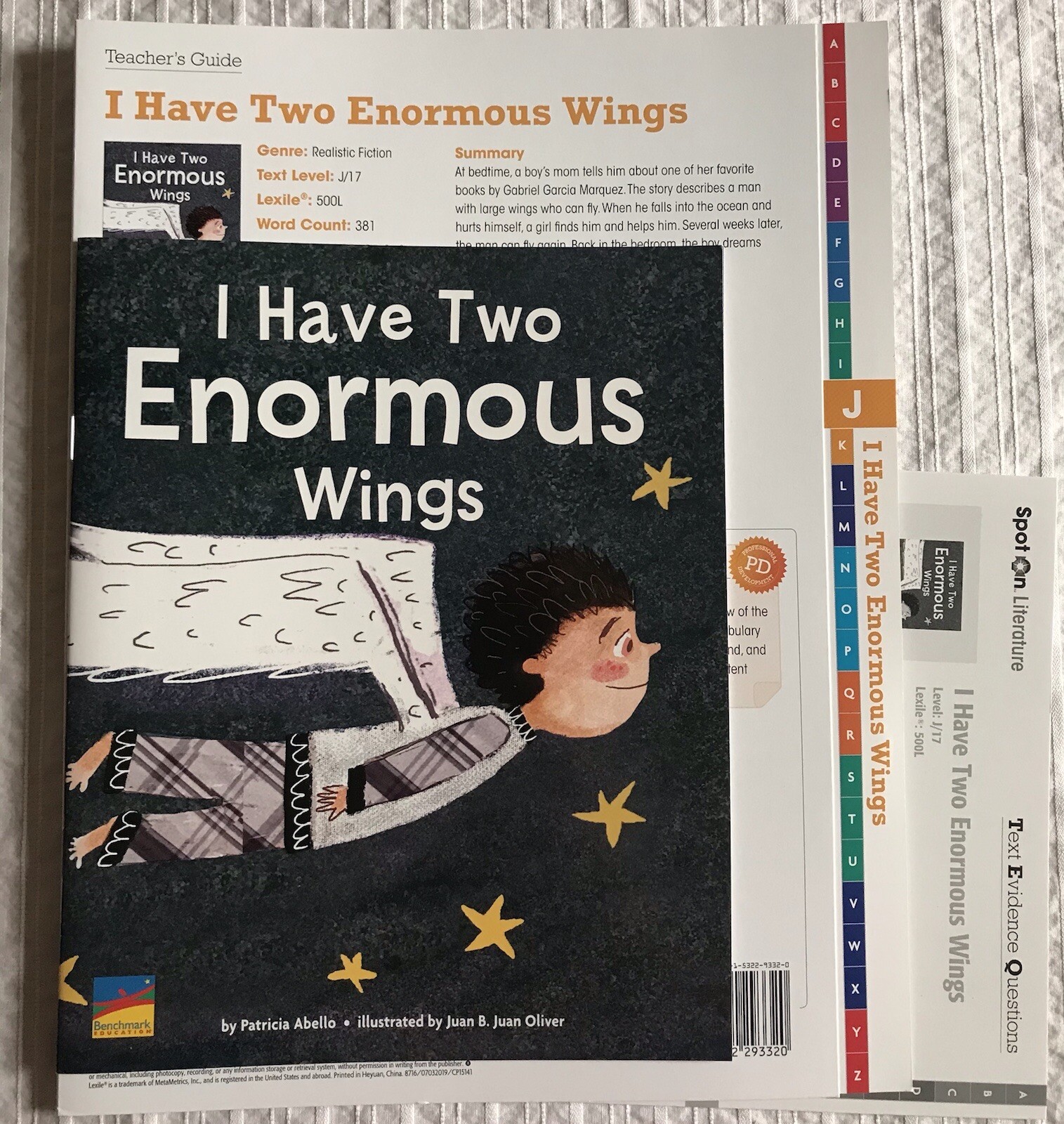 Benchmark Edu Grade 2 Unit 6: I Have Two Enormous Wings – Pat – Oliver Abello