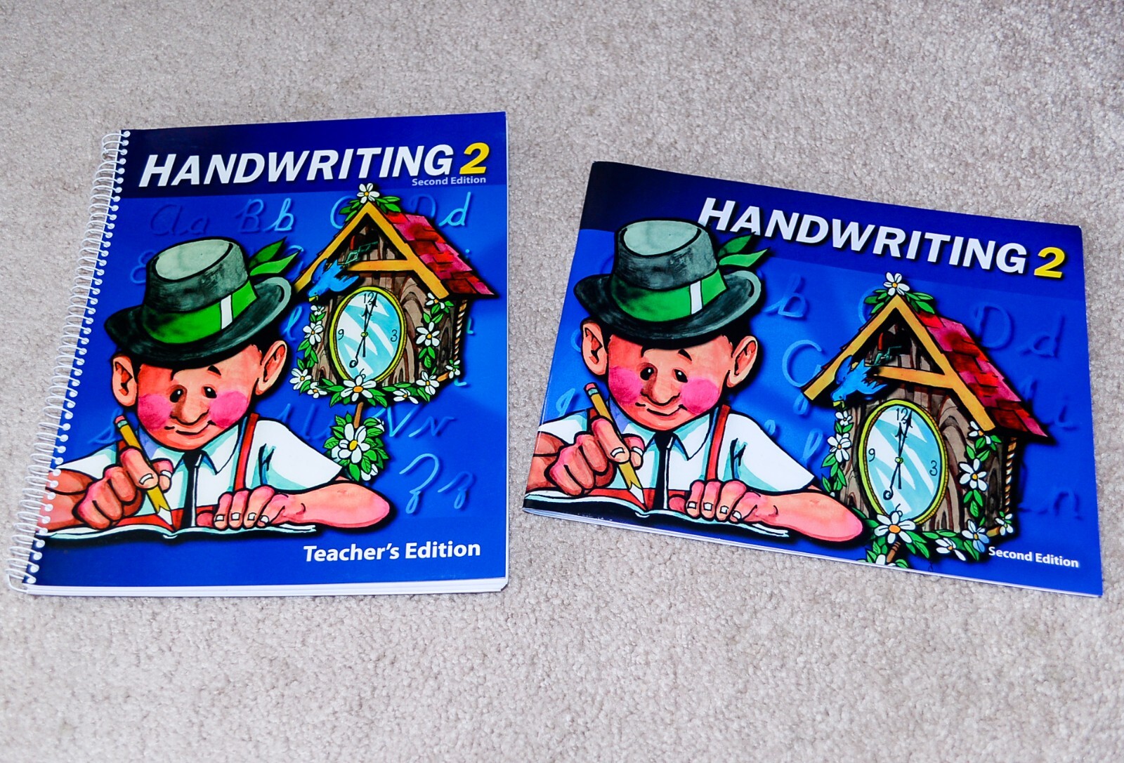 BJU Bob Jones 2nd grade HANDWRITING 2 Student Worktext Workbook Teacher Edition