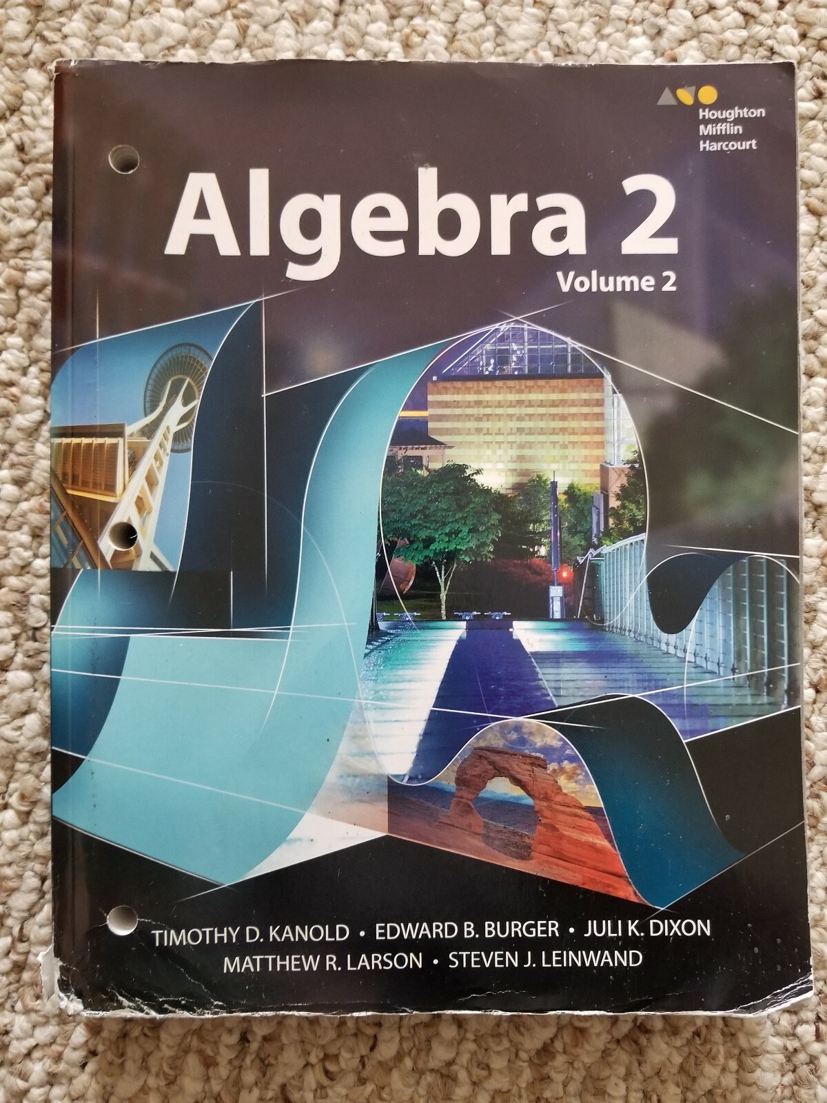 ALGEBRA 2 VOLUME 2 – Book Interactive Student Edition Houghton Mifflin Harcourt
