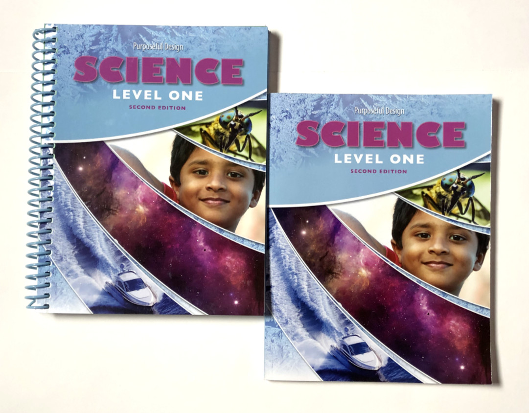 ACSI Purposeful Design 1st Grade Science Level 1 Teacher Student Textbook Text