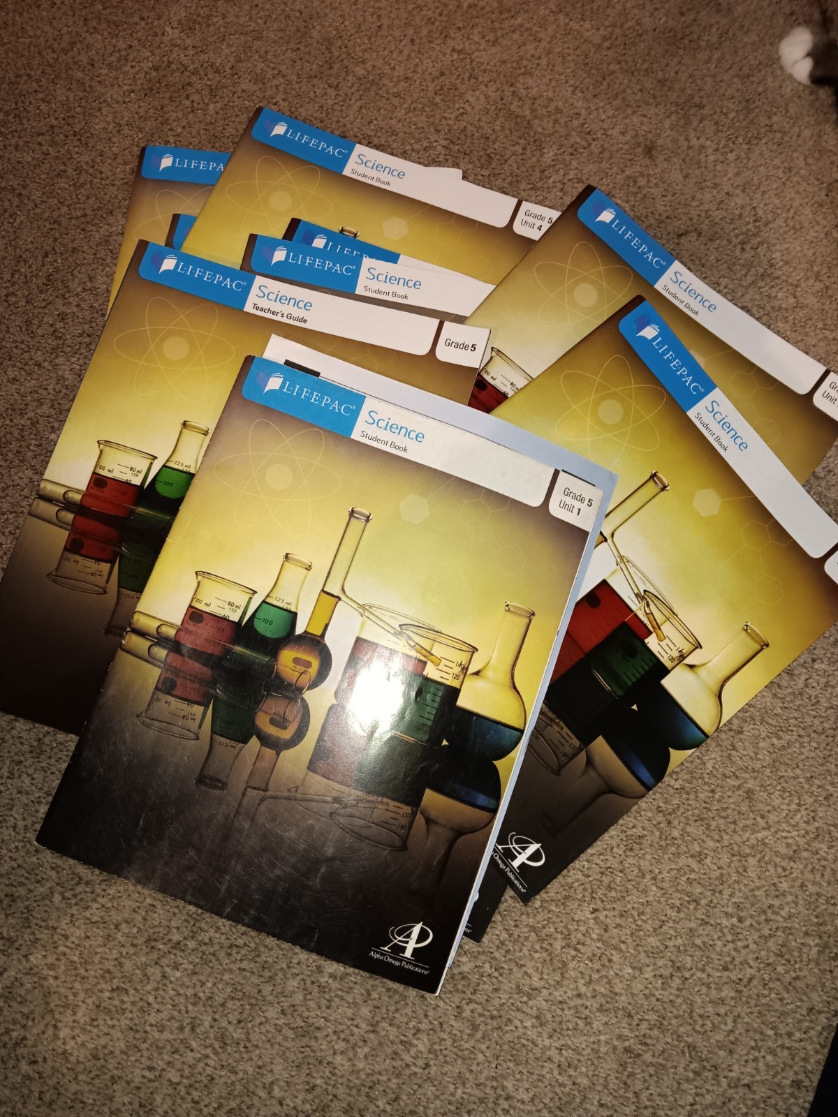 Alpha Omega Publications Science 5th Grade, Full Set