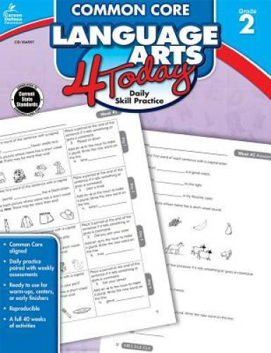 Common Core Language Arts 4 Today, Grade 2: Daily Skill Practice (Common – GOOD