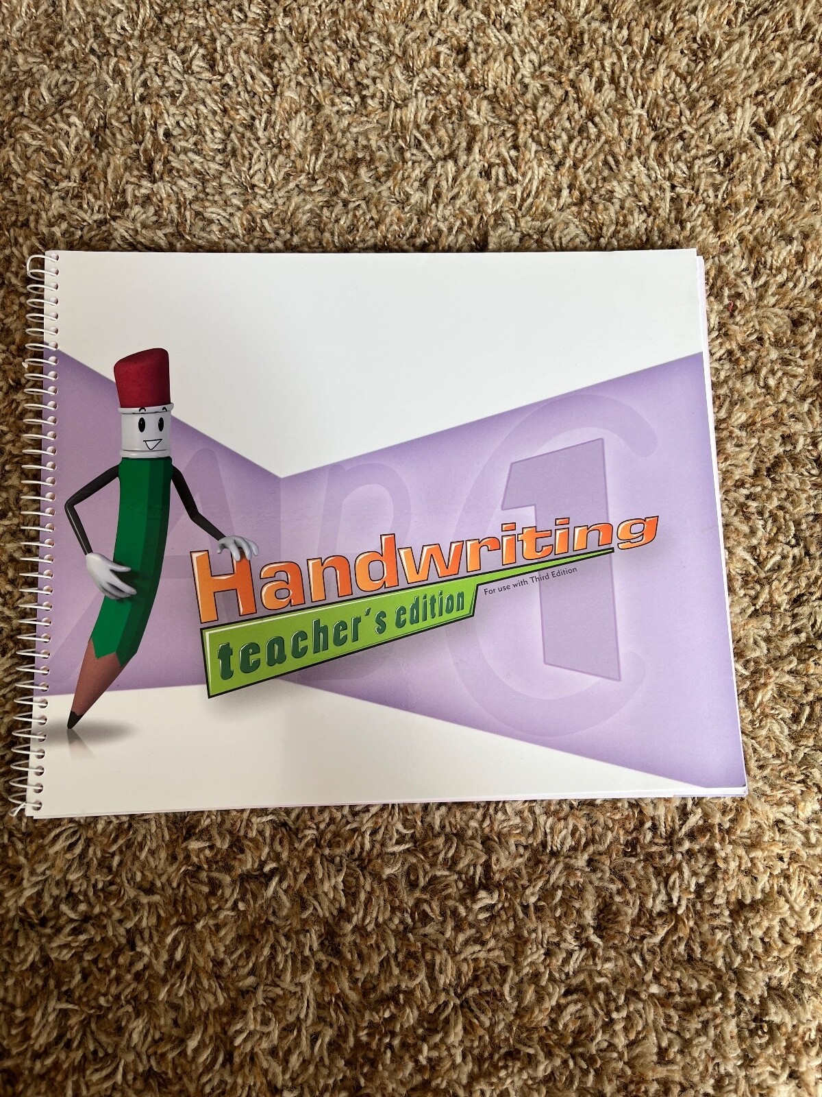 Handwriting 1 (Spiral, Teacher’s edition, Third edition)
