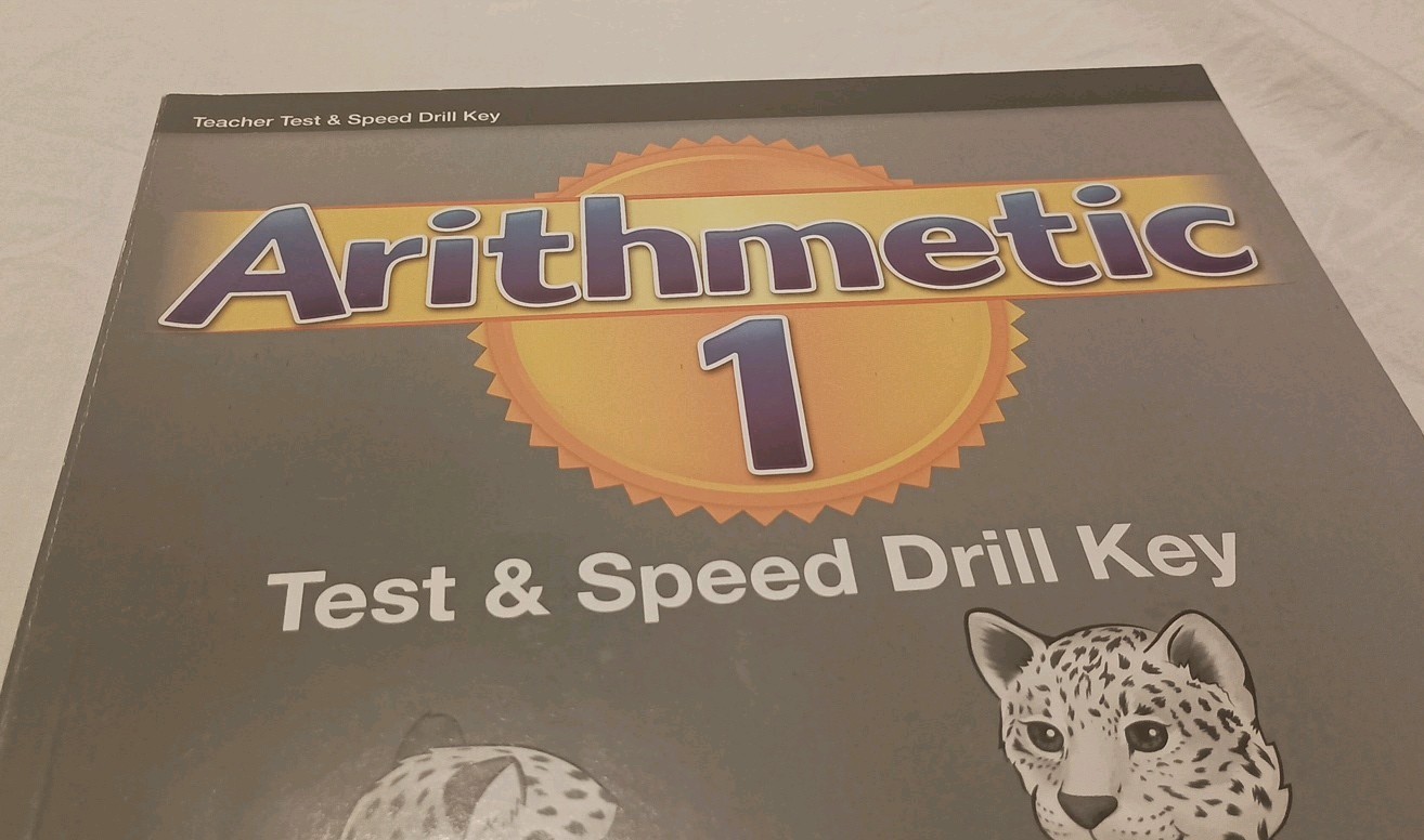 Abeka 1st Grade Arithmetic Test And Speed Drill Key