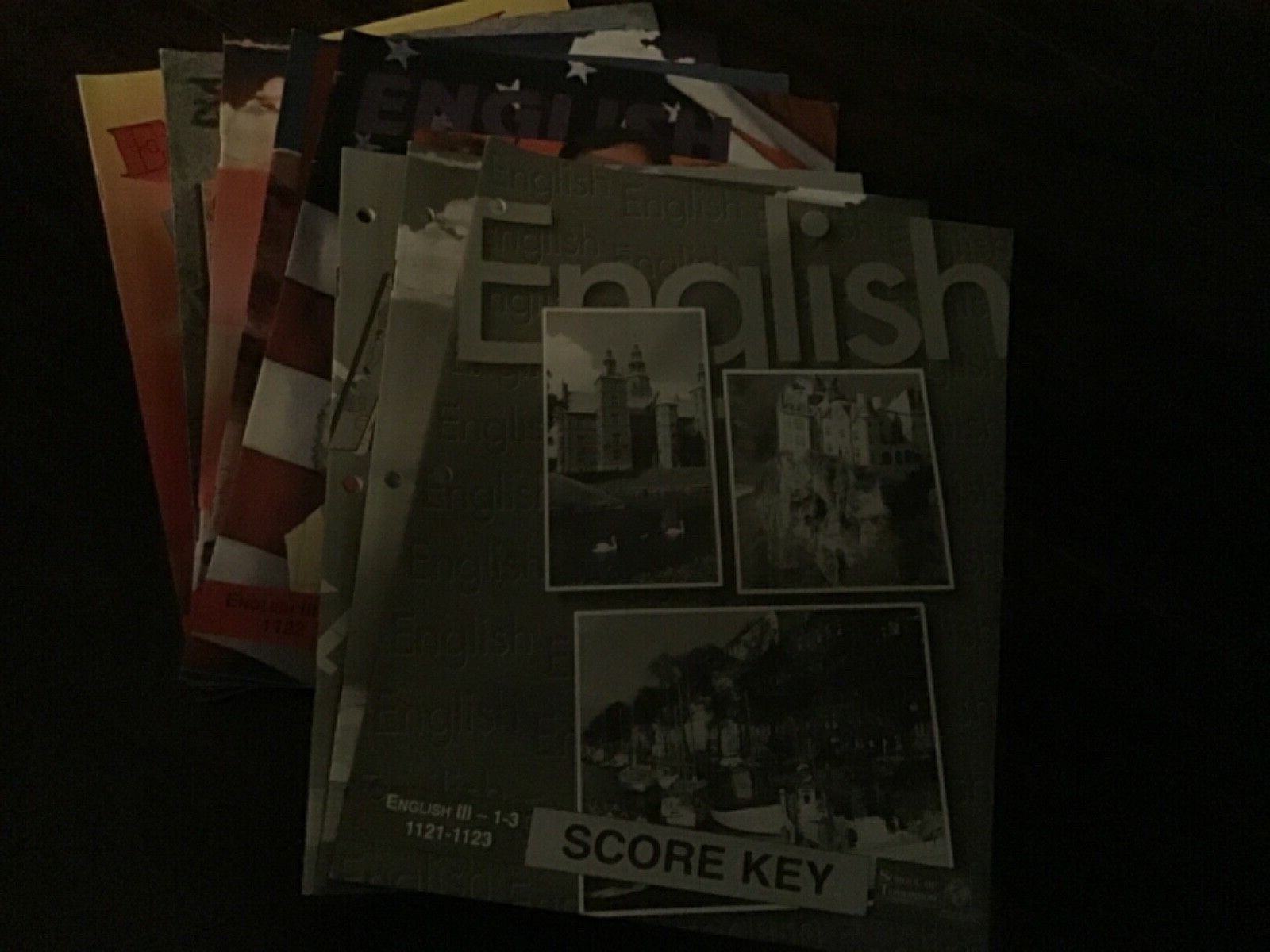 A.C.E. School of Tomorrow English III Pace and Score Key Set