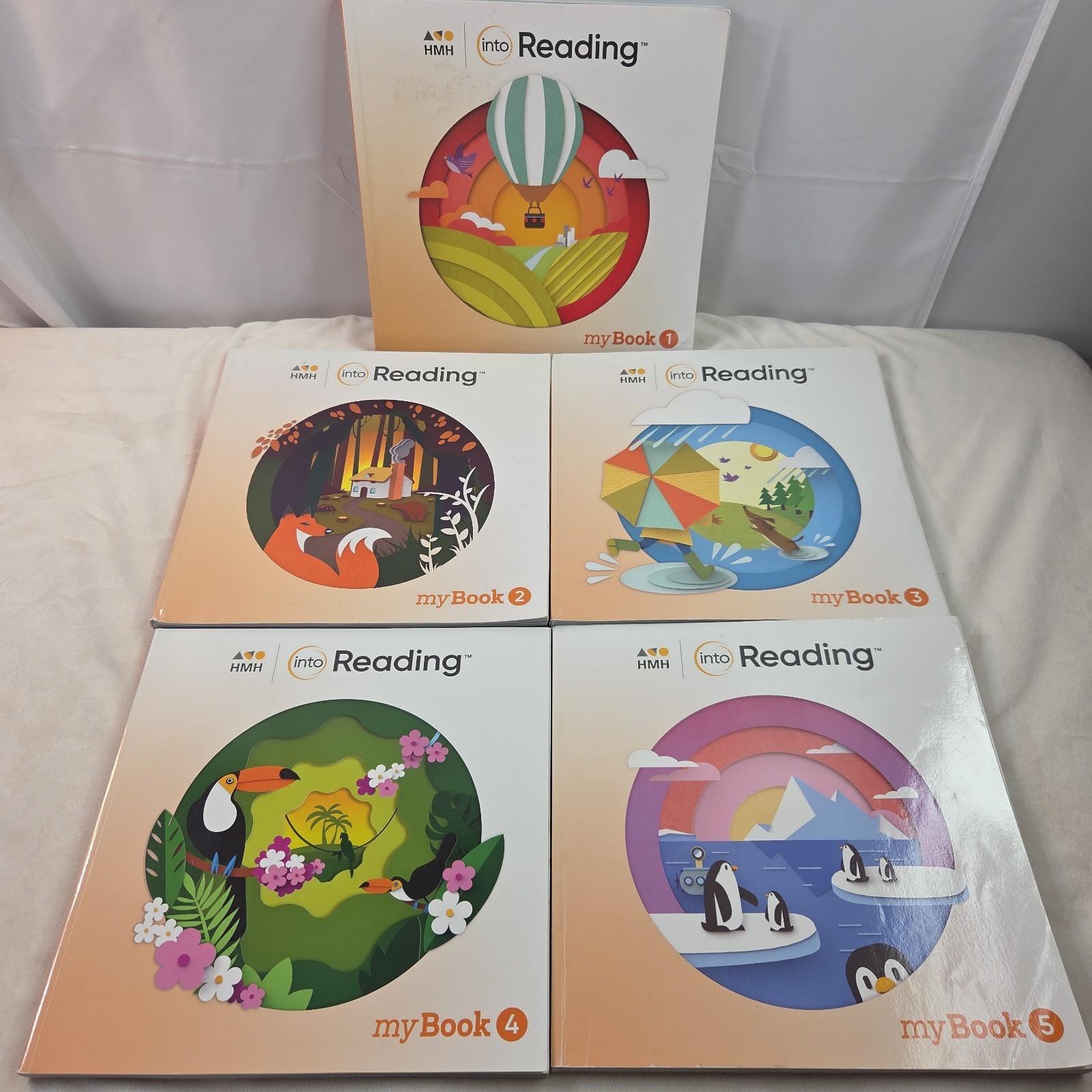 myBook HMH Into Reading Grade 2 Practice Workbook Text COMPLETE mybooks 2nd