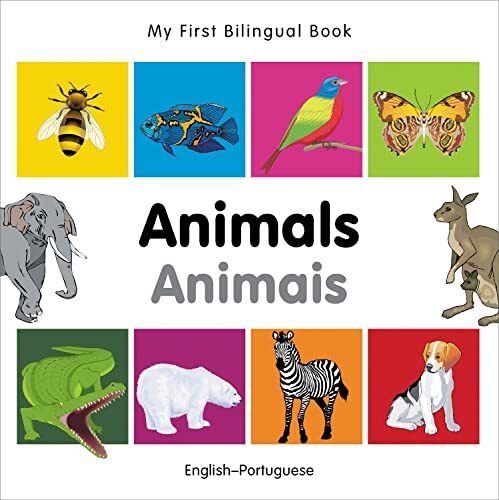 My First Bilingual Book – Animals – English-Portuguese, Milet 9781840596175-,