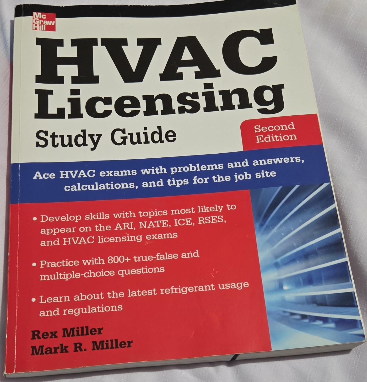 McGraw-Hill HVAC Licensing Study Guide 2nd Ed Illustrated PB 2008 Miller