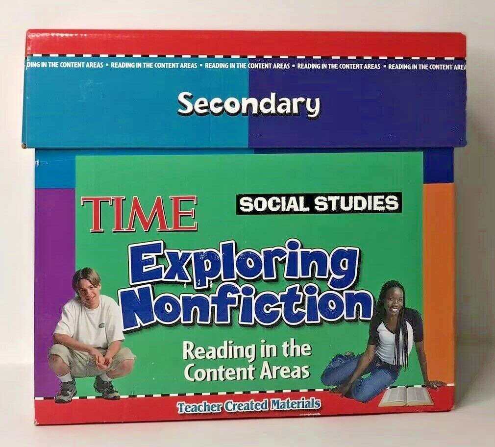 TIME Exploring Nonfiction Social Studies Secondary Kit Home School Lessons