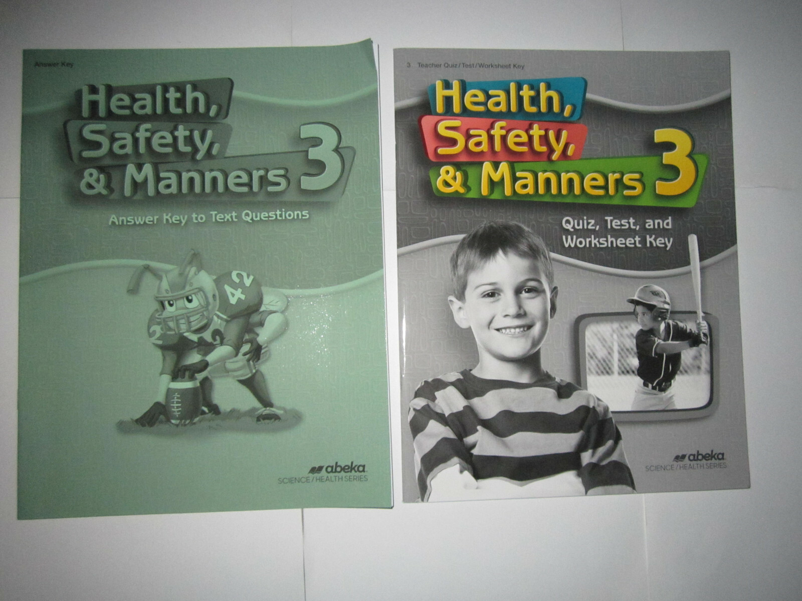 Abeka 3rd Grade Health Safety & Manners Teacher keys # 315877 # 329649