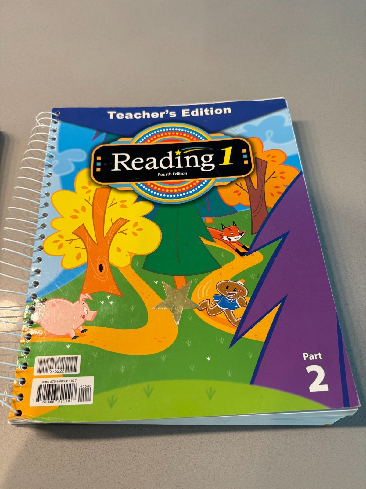 BJU Press Reading 1 Fourth Edition Teachers Edition Part 2 Only
