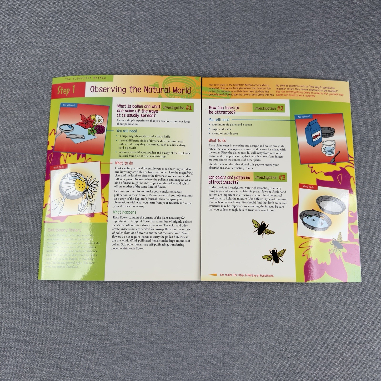 Creative Kid’s Science Project Guides Bundle, Laminated Interactive